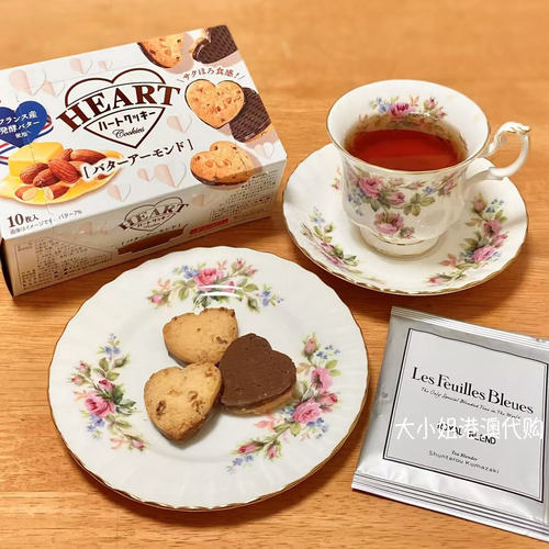 日本进口不二家黄油杏仁曲奇饼干