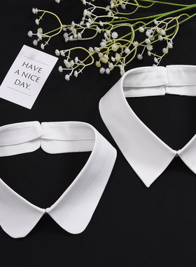 衬衫装饰单独假领子单领领子