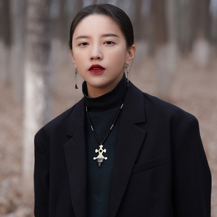 图阿雷格十字架项链摩洛哥撒哈拉部落风手工波西米亚非洲异域风