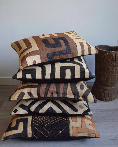 刚果库巴布抱枕靠垫民宿沙发客厅