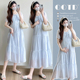 休闲裙子夏季 孕妇装 连衣裙宽松大码 简约气质短袖 小清新孕妇裙 夏装
