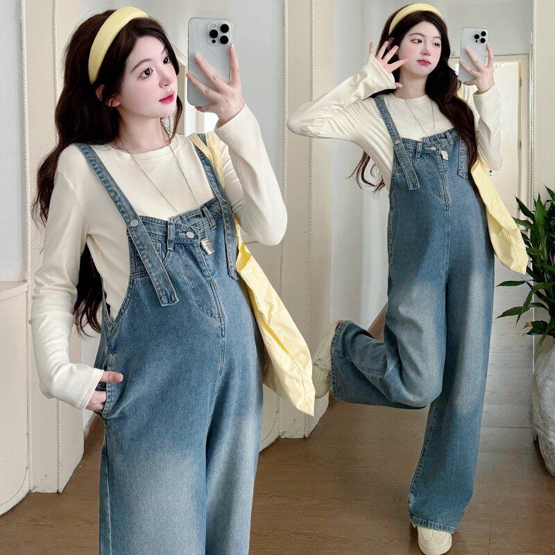 孕妇装春装长袖上衣春季牛仔背带裤2026新款孕妇套装春秋两件套春,孕妇装/孕产妇用品/营养,套装,淘宝优惠券,粉丝福利购,淘宝优惠卷