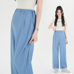 孕妇装春装怀孕裤子春季外穿长裤宽松大码显瘦直筒裤春秋休闲裤春
