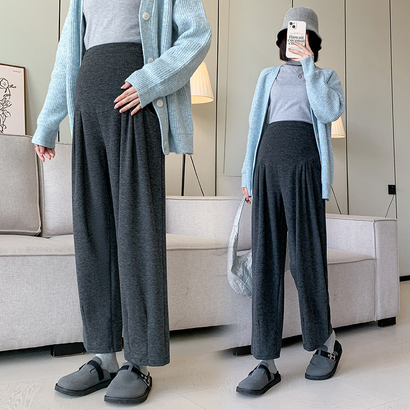 孕妇裤子秋季外穿托腹九分裤宽松休闲直筒裤秋装糯米裤怀孕哈伦裤,孕妇装/孕产妇用品/营养,孕妇休闲裤,淘宝优惠券,粉丝福利购,淘宝优惠卷