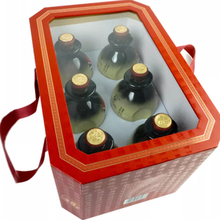 洋县谢村黄酒新品礼盒谢村花雕黄酒12°200ml×6陕西汉中特产