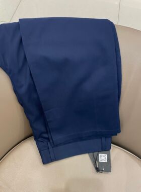 原880雅戈尔夏款休闲裤商务薄款深蓝色直筒男长裤正品310100HWA