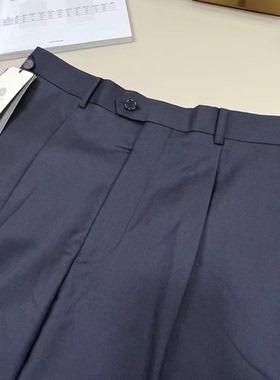 雅戈尔西裤男士商务正装100%全羊毛中老年宽松版型长裤正品28801