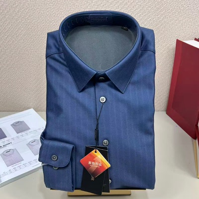 雅戈尔保暖衬衫男长袖加厚冬季