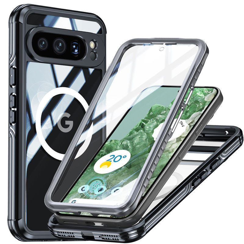 适用于谷歌Pixel9ProXL手机壳全包边强防摔可磁吸不防水Pixel9保护套10硅胶软9A创意个性
