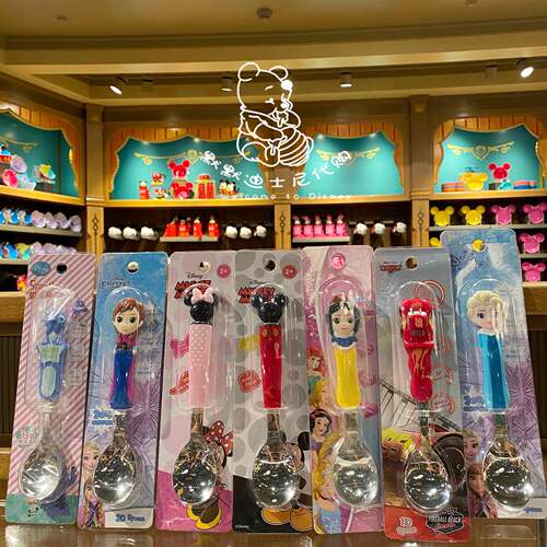 迪士尼餐具不锈钢勺子柴桑春天