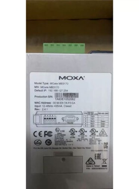 MOXA MGate MB3170 交换机全新议价议价
