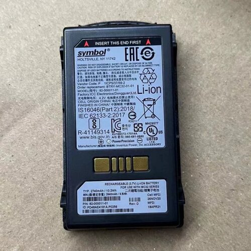 适用全新Symbol讯宝 MC32N0，82-000012-02，MC32NO，MC32采集器