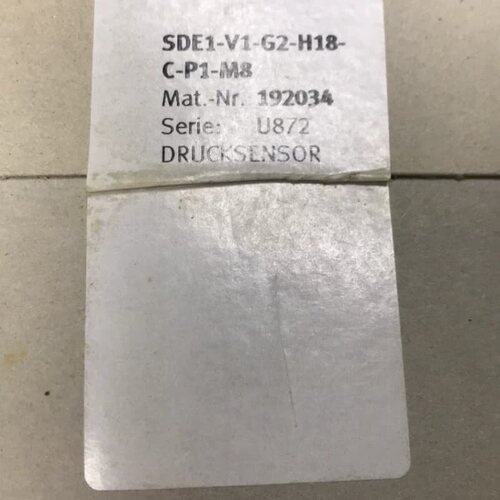 FESTO压力感测器 SDE1-V1-G2-H18-C-P1-M8 192034 0…-1bar