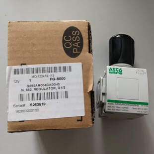 原装ASCO Numatics模块式减压阀G652AR004GA00H0 现货