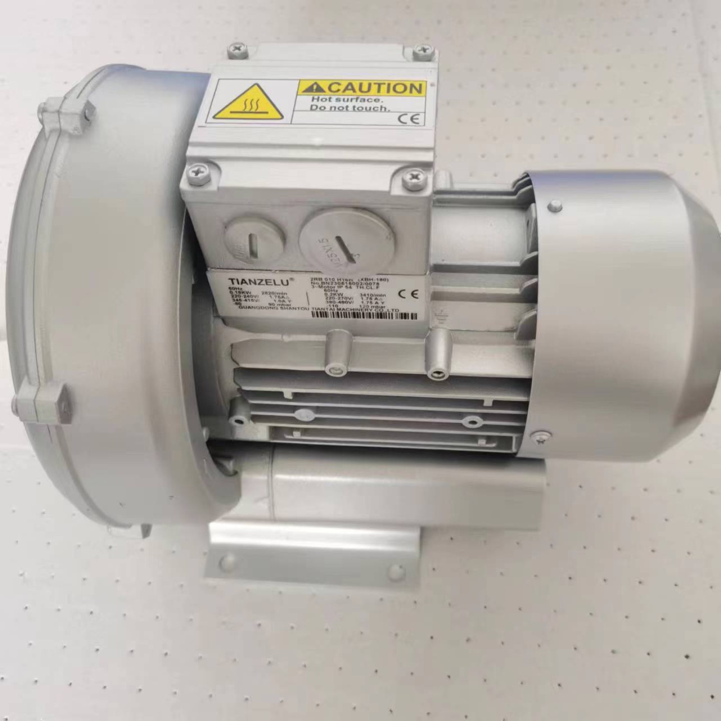 售前询价TIANZELU天泰XBH-370鼓风机2RB210H16H涡旋气泵037Kw增