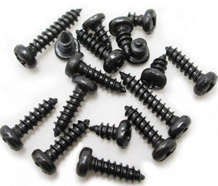 发黑十字圆头自攻螺丝