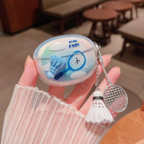 适用于vivo TWS 3e保护套iqoo新款iqootws1e无线蓝牙耳机壳1i透明软壳A3可爱卡通vivotws3i耳机套TPU分体壳