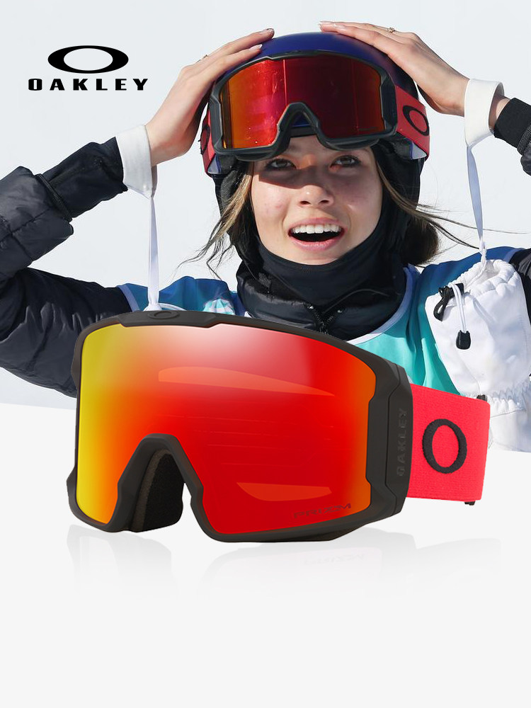 Oakley Oakley雪地护目镜线矿工L岩石矿物滑雪眼镜7070男子和女子