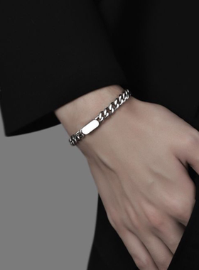 高级感古巴手链潮男ins风小众男生百搭