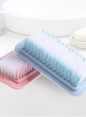 家用硬毛塑料洗衣刷大号尼龙清洁刷袖口领子鞋刷