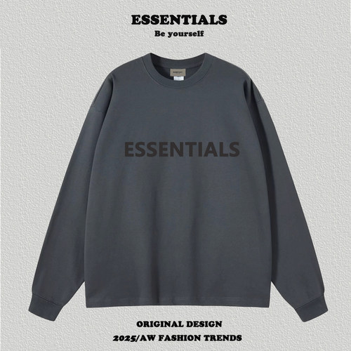 美式潮牌Essentials重磅长袖T恤