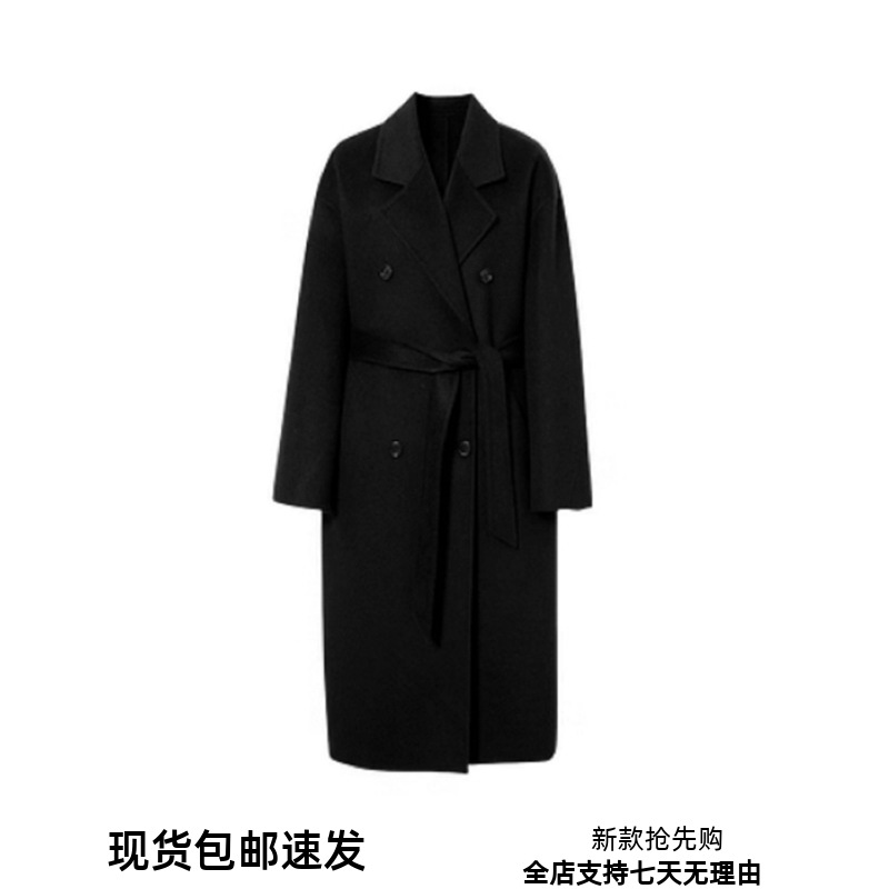 双面羊绒大衣女2025秋冬新款