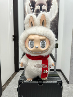 原创原版 58厘米拉布布围巾圣诞zimomo娃衣大号拉布布娃衣玩偶衣服