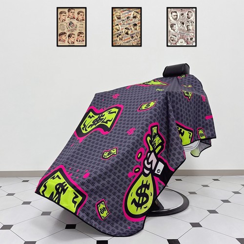 防静电加大美式Barber理发围布