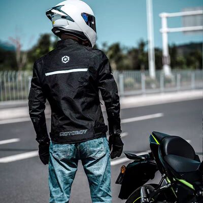 motoboy摩托车骑行服男防风保暖四季机车赛车服防摔骑士服防水