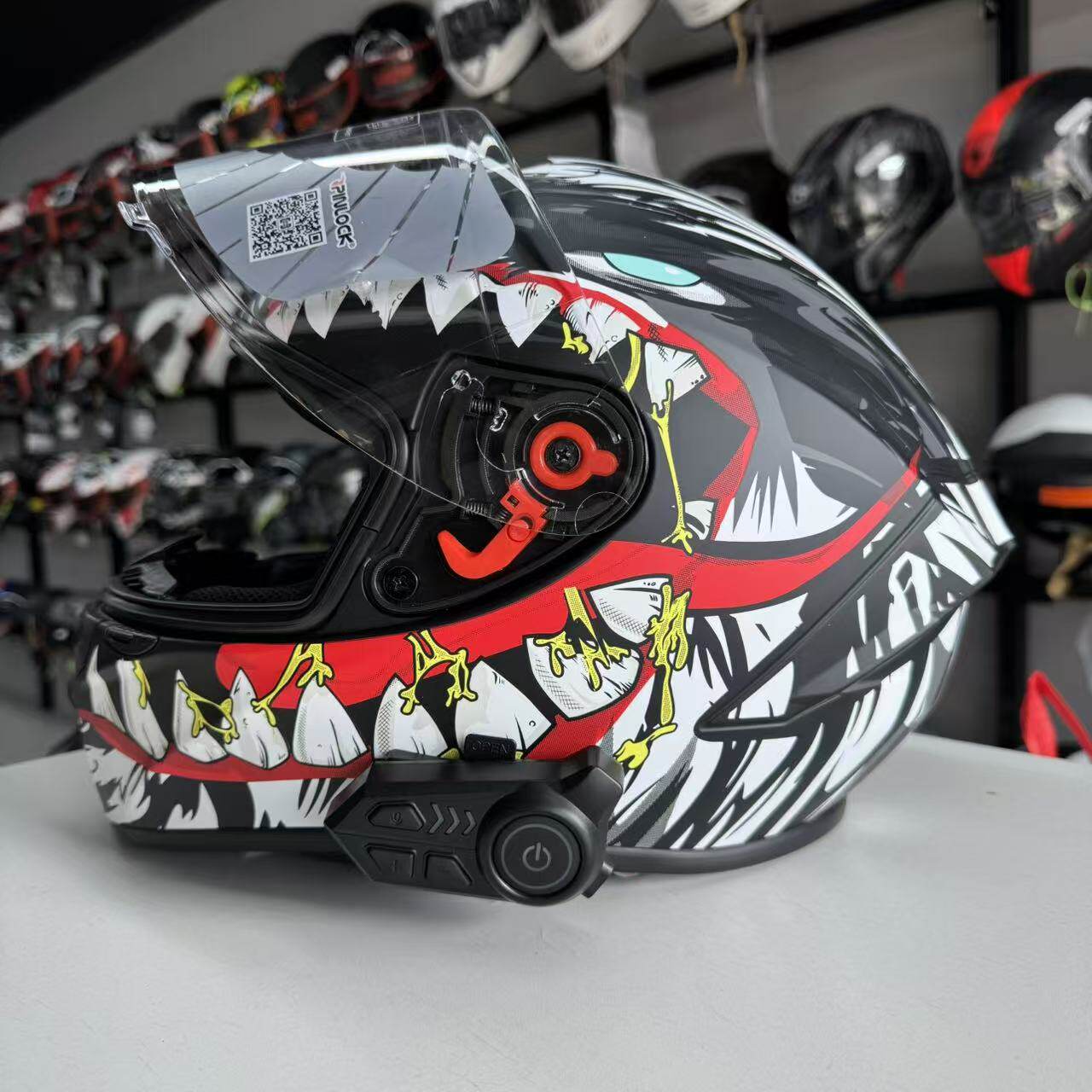 3C ECE DOT三重认证赠蓝牙CYRIL赛罗摩托车头盔男女机车全盔FF350