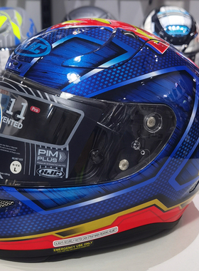 断码清仓价HJC摩托车头盔HJC RPHA11碳纤维头盔DC联名款超人头盔