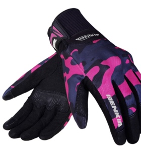 BENKIA  女款摩托车骑行防滑手套夏季透气防摔小码HDF-W191