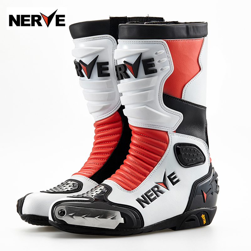 NERVE摩托车鞋子公路赛道赛车骑