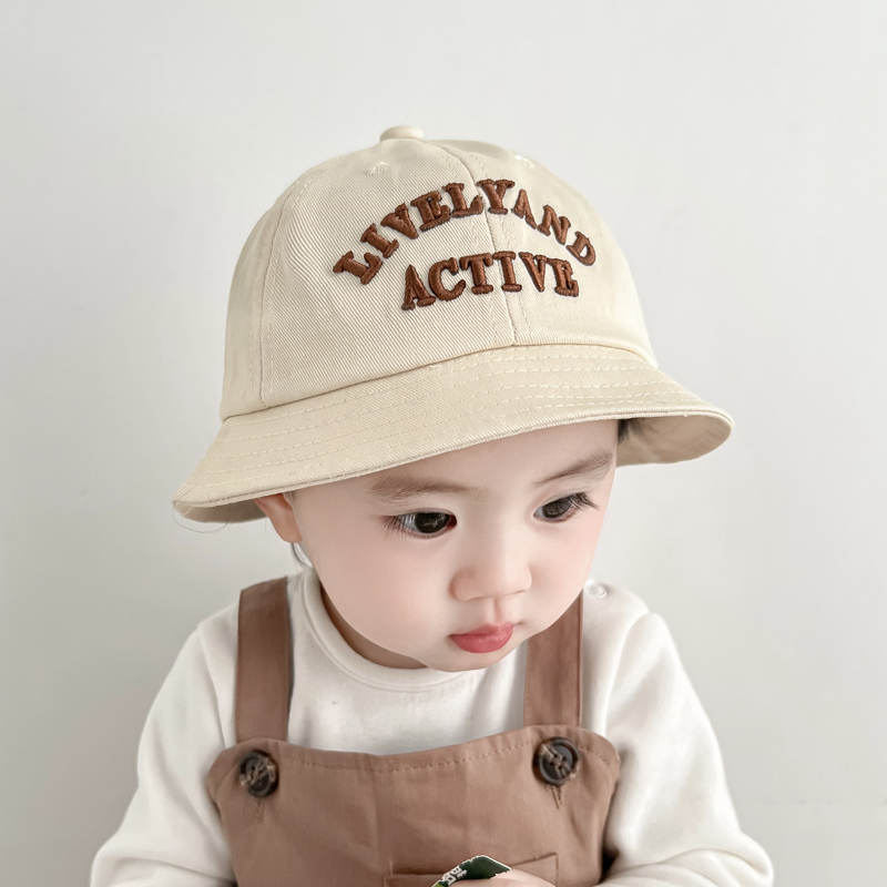 婴儿宝宝遮阳帽棉单层薄款防晒夏