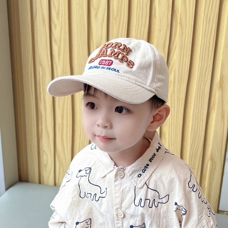 水洗棉儿童小孩棒球帽四季款遮阳