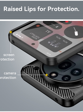 适用于NothingPhone3A Pro手机壳新款Nothing Phone3A Pro保护套硅胶外壳软胶男磨砂海外版case电话配件3APro