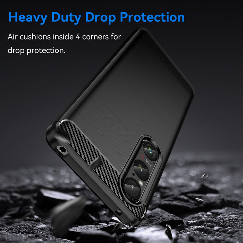 适用sony索尼XQ-CT72新款手机壳XQCT72磨砂xqct62一54硅胶snoyxperia第四代女vi14lv防摔保护套外壳xperia1iv