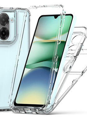 适用红米a5手机壳redmia5三合一透明保护套4g版redmla5a小米POCO C71防摔电话外壳red米mi海外版case国际a54g