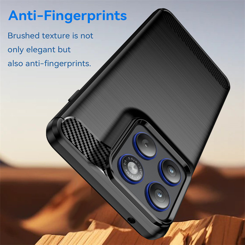 适用摩托罗拉X70airpro手机壳Moto联想X70air pro保护套XT2601-1硅胶防摔磨砂黑色男女海外版后电话case软壳