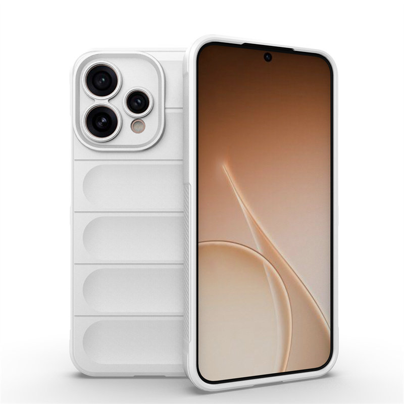 适用OPPOreno15 5g海外版手机壳OPPO国际版reon15保护套新款reno155G防摔液态硅胶CPH2825简约白电话case国外