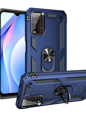 适用红米M2010J19SC手机壳4G版Note9保护套支架RedmiNote94G小米Redmi新款noto指环闹特nont全包防摔not男女
