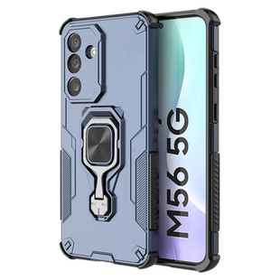 適用三星m56手機(jī)殼galaxym56保護(hù)套磨砂Samsung支架金屬指環(huán)SM一M566B全包綠5g硅膠m565g外殼后殼case男cover