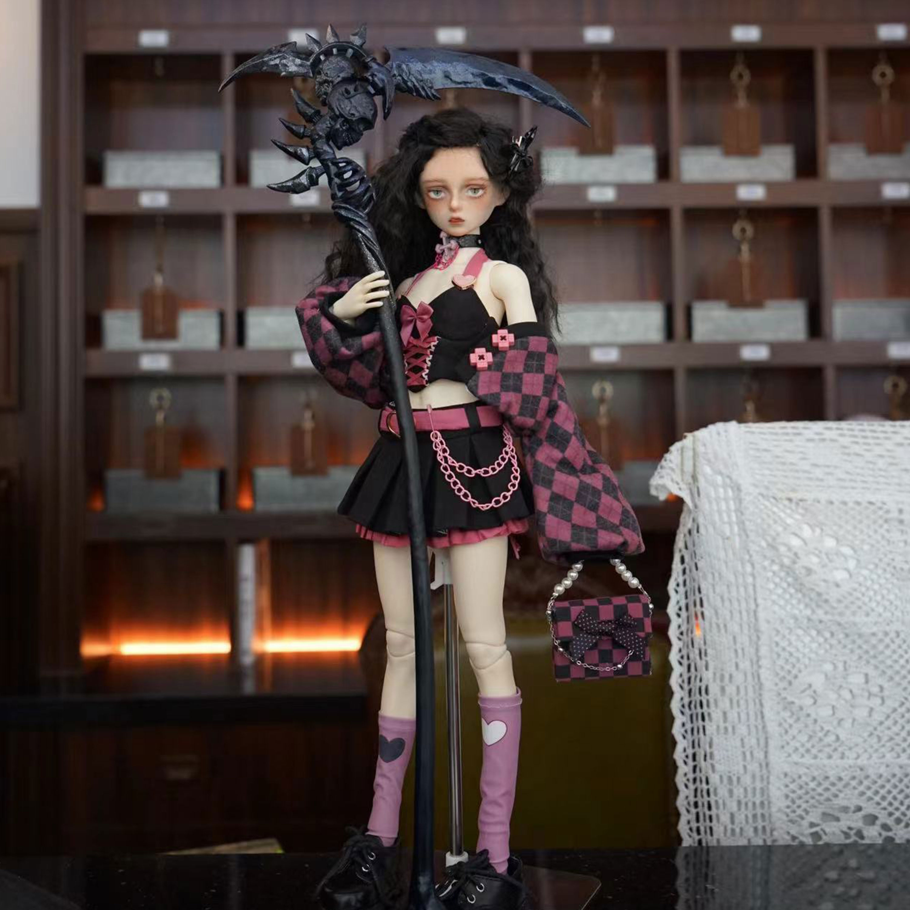 特价8折【SDMG DOLL】bjd骨鸦镰刀三分四分 娃用摄影拍摄道具