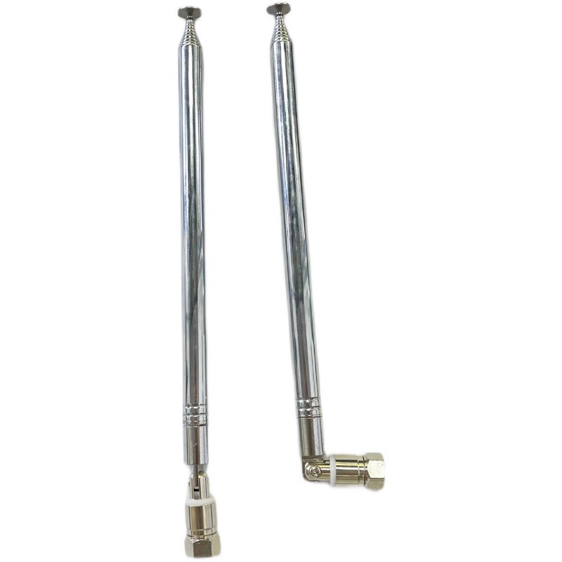 拉杆天线 收音机伸缩天线10160-10节英制F头收21.5拉142CM 长1米4