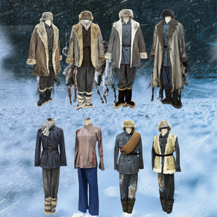 出租东北抗联演出服杨靖宇服装周保中赵一曼李兆麟林海雪原舞台服