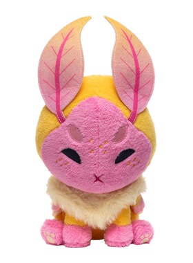 跨境新品Rosy Maple Moth Kitten Plushie瑰色枫叶蛾毛绒玩具玩偶