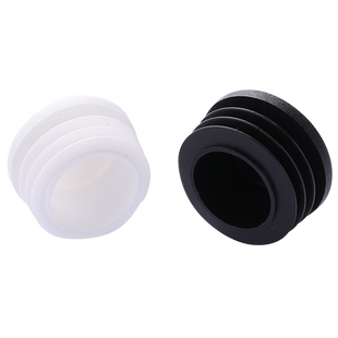 圆管塞塑料堵头圆塞管内塞孔塞胶塞不锈钢管堵脚塞封头家具塞头