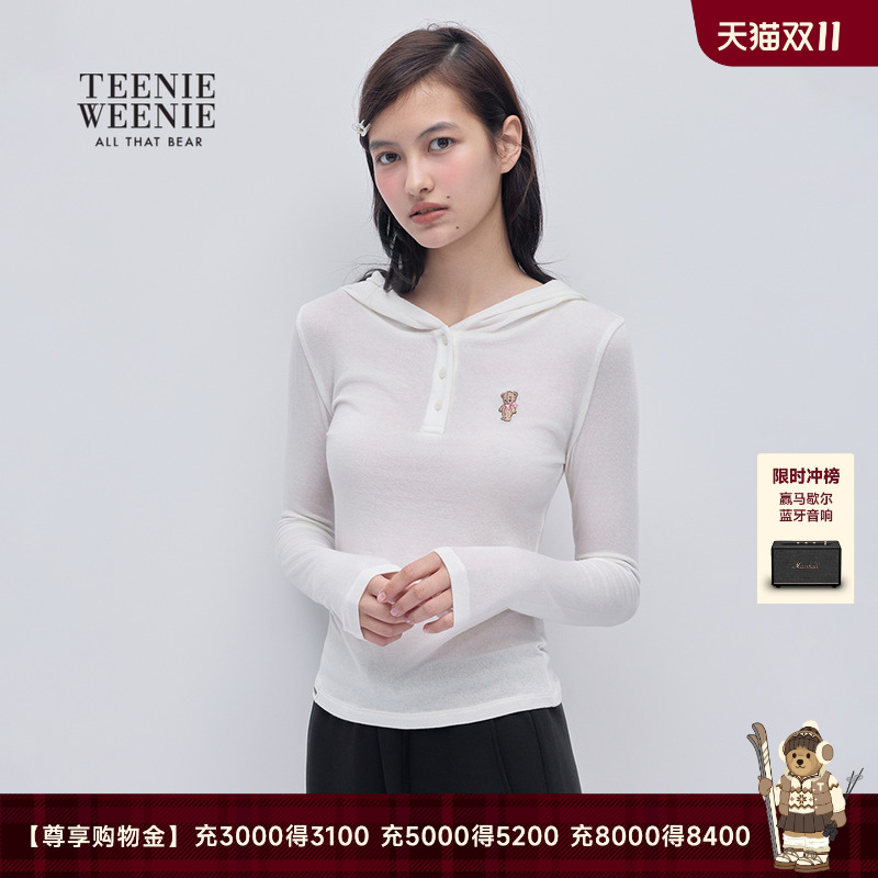 TEENIEWEENIEbearnova连帽T恤