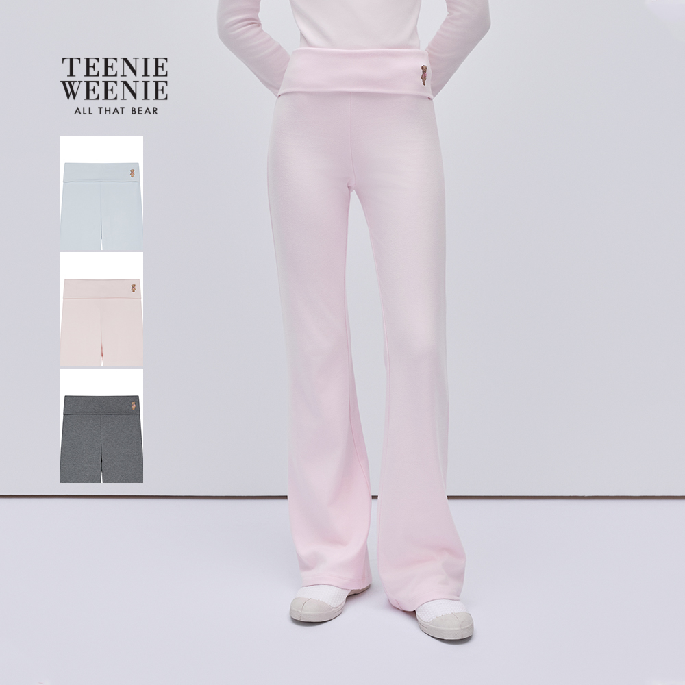 TeenieWeenie小熊女装高腰喇叭裤