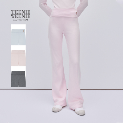 TeenieWeenie小熊女装高腰喇叭裤